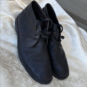 John Varvatos Men's Black Leather Shoes Sz 12